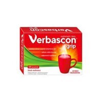 Verbascon Grip smak malinowy, 10 saszetek