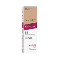 Agenity Hydra-Ox BB Krem nawilżający na dzień SPF50, 20 Medium Beige, 30 ml