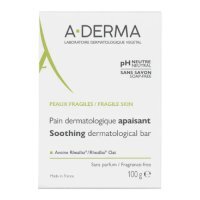 A-Derma Łagodząca kostka dermatologiczna do mycia ciała, 100 g