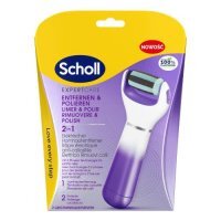 SCHOLL Pilnik elektryczny do stóp Expert Care 2w1 (fiolet)