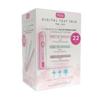 PINK Digital Test Trio Cyfrowy system monitorowania płodności PLANOWANIE CIĄŻY, 22 testy