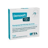Demoxoft Kompres termiczny na oczy, 1 szt.