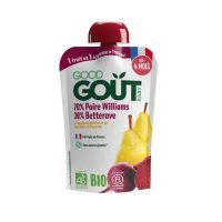 Good Gout Baby BIO Gruszka Williamsa z burakiem, 120 g