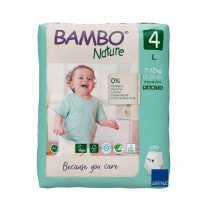 BAMBO Nature PANTS Pieluchomajtki 4 (L 7-12kg), 20 szt.