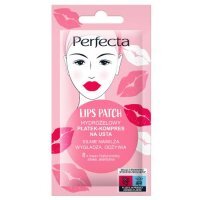 PERFECTA Lips Patch Hydrożelowy płatek-kompres na usta nawilżający, 1 szt.