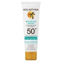 KOLASTYNA Ochronny krem do twarzy skóra wrażliwa SPF 50+, 50 ml