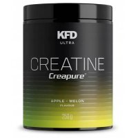 KFD Creatine Creapure Monohydrat Kreatyny Jabłko-Melon, 250 g