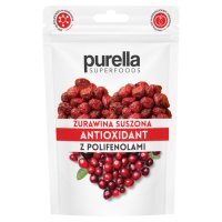 Purella Superfoods Żurawina suszona Antioxidant z polifenolami, 70 g