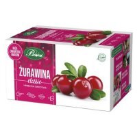 BiFix Classic Herbatka owocowa Żurawina, 20 x 2,5 g