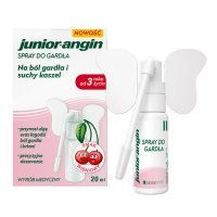 Junior-angin Spray do gardła o smaku wiśniowym, 20 ml