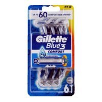Gillette Blue3 Comfort Jednorazowa maszynka do golenia, 6szt.