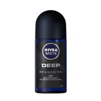 NIVEA Men Deep Dry&Clean Feel Antyperspirant Roll-On, 50ml