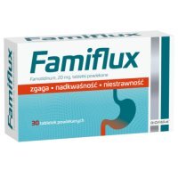Famiflux 20 mg, 30 tabletek powlekanych