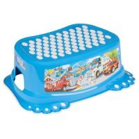 TEGA BABY Podnóżek antypoślizgowy AUTA niebieski, 1 szt.