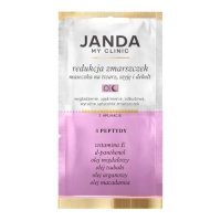 JANDA My Clinic Redukcja zmarszczek Maseczka na twarz, szyję i dekolt, 3 Peptydy, 8ml