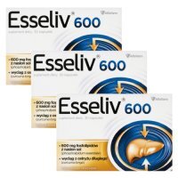 Zestaw Esseliv 600, 3 x 30 kaps.
