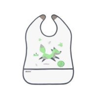 AKUKU Śliniak z kieszonką Lisek A0519, 1szt.