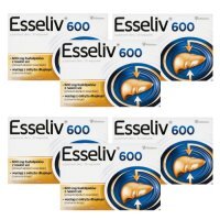 Zestaw Esseliv 600, 6 x 30 kaps.