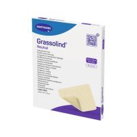 Hartmann Grassolind opatrunek jałowy z maścią 10x10cm, 10 sztuk