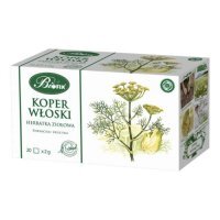 BiFix Herbatka ziołowa ekspresowa Koper Włoski, 20 x 2g