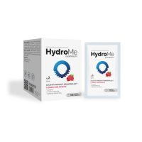 HydroMe Elektrolity doustny produkt nawadniający o smaku malinowym, 10sasz.