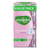 MOLPED Anatomiczne podpaski ULTRA normal, 18szt.