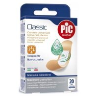 PIC Classic Plastry antybakteryjne średnie, 20szt.