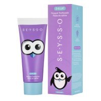 SEYSSO Kids Penguin Pasta do zębów dla dzieci 0-6 lat malinowa, 75ml