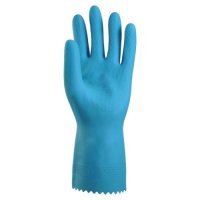 ABENA DPL Occupational NOVA 45 Rękawice gospodarcze lateksowe niebieskie 8-8,5 rozmiar M, 1 para