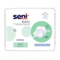 SAN SENI PLUS Pieluchy anatomiczne, 10szt.