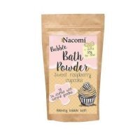 NACOMI Puder do kąpieli Malinowa Babeczka, 100g