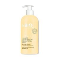 BE BIO EWA CHODAKOWSKA Naturalny balsam do ciała z kwasem hialuronowym, siemieniem lnianym, bawełną, trehalozą, 350ml