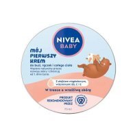 NIVEA Baby Mój Pierwszy Krem do buzi, rączek i całego ciała, 75ml
