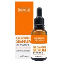 BEAUTY FORMULAS Glowing Serum rozjaśniające do twarzy 2% Vitamin C, 30ml