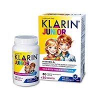 Klarin Junior Dla oczu twojego dziecka, 30+30 tabl. powl.