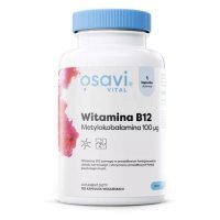 OSAVI Vital Witamina B12 Metylokobalamina 100 μg, 120 kaps.