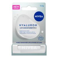 NIVEA Hyaluron Lip Moisture Plus Nawilżający Balsam do ust, 5.2g
