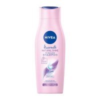 NIVEA HAIRMILK Natural Shine Szampon do włosów wzmacniający blask, 400 ml