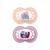 MAM Start Silky Smoczek silikonowy ortodontyczny 6m+ Better Together Girl, 2szt.