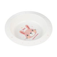 CANPOL BABIES Miska Plastikowa CUTE ANIMALS Królik 4/412, 270ml