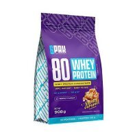 6Pak Nutrition 80 Whey Protein Słony karmel, 908 g