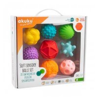 AKUKU Zestaw piłeczek sensorycznych A0452, 8szt.