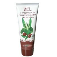 Żel z kasztanowcem, miłorzębem i babką lancetowatą, 200 ml