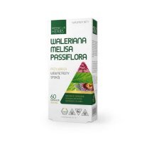 Medica Herbs Waleriana Melisa Passiflora, 60 kaps.