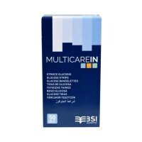 MultiCareIn Glukoza Paski do pomiaru glukozy we krwi, 50 szt.