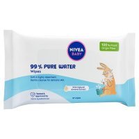 NIVEA Baby 99% Pure Water Chusteczki nawilżane, 57sztuk