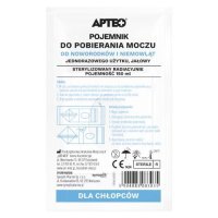 APTEO Pojemnik do pobierania moczu jałowy dla chłopców, 150 ml