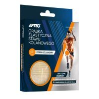 APTEO CARE Opaska elastyczna stawu kolanowego rozmiar M, 1 sztuka