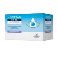 Visoftan Care Chusteczki sterylne do oczyszczania okolic oczu, 20 szt.