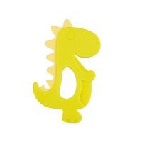 CANPOL BABIES Gryzak silikonowy zielony dinozaur 51/006